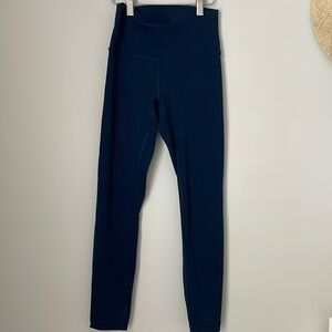Lululemon wunder train leggings 25”